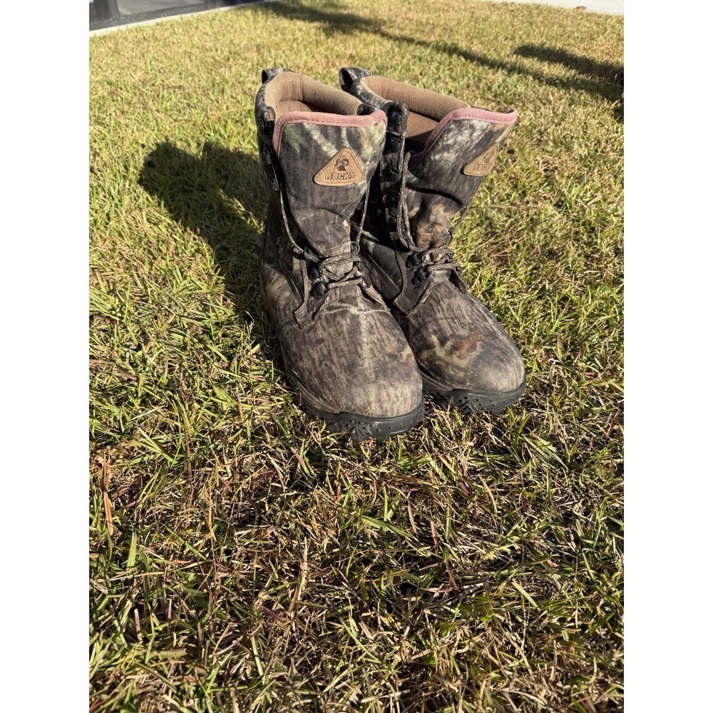 Rocky Prowler 800 8'' Insulated Waterproof Hunting Boots Size 12
